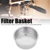 Stainless Steel Coffee Filter, 51mm Double Layer Pressurized Filter Basket