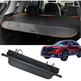 Upgraded Cargo Cover for Honda CR-V 2023 2024 2025 Accessories,Retractable Luggage Trunk Security Cover Shielding Shade for Honda CRV(6th) Hybrid Trunk Cargo Cover,Carbon FiberTexture,Waterproof