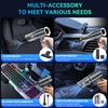 SECURIDE Car Vacuum Cordless Portable with Brushless Motor,16000PA Suction Power,