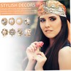 SHINEOFI 8pcs Magnetic Hijab Pins Stylish No Sew Buttons for