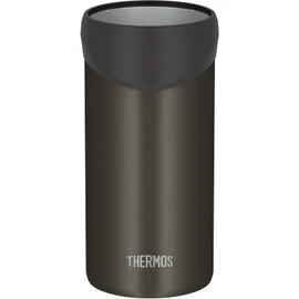 Thermos JDU-500 DBW Insulated Can Holder for 16.9 fl oz (500 ml) Cans, 2-Way Type, Dark Brown