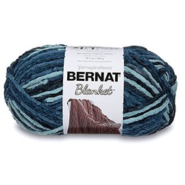 Bernat Yarn Blanket, Teal Dreams, 300g