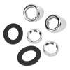 Windshield Wiper Wheel Box Bezel Kit ABS Chrome 519988Z for