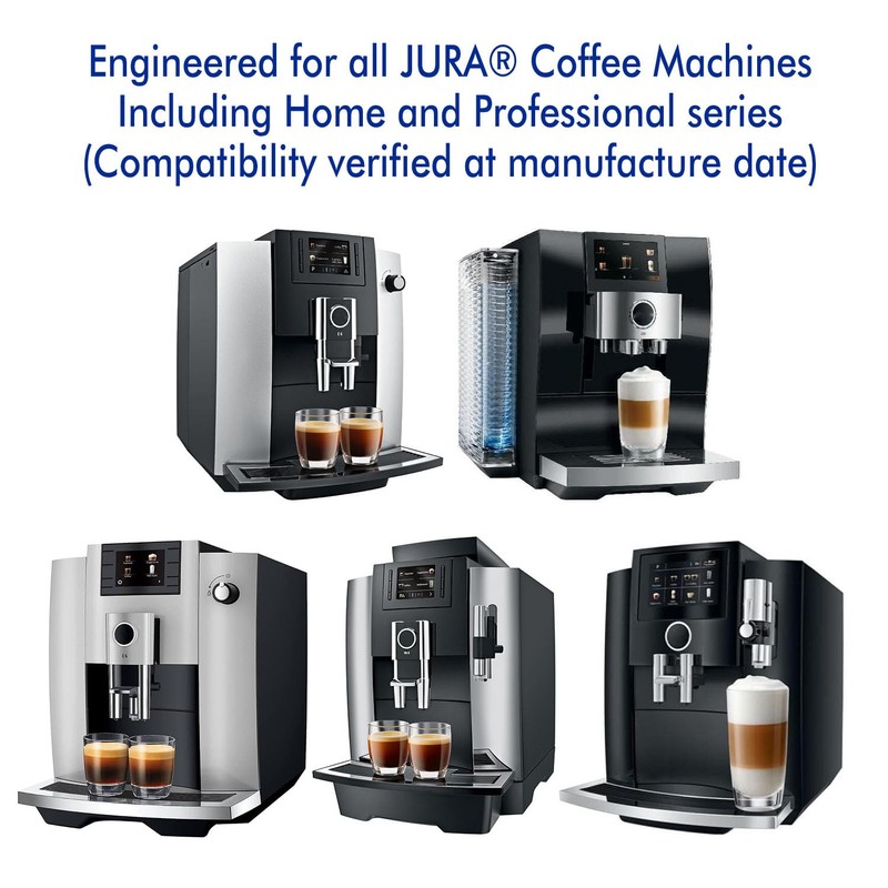 Jura Compatible Cleaning Tablets 12-Pack - Deep Clean Coffee Machine