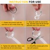 Ring Sizer Adjuster for Loose Rings, 16 Pack 8 Sizes