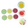 Baluue 5pcs Fruit Design Mini Ice Mats Portable Cooling Bags