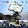 Hovom Rear View Mirror Phone Holder for Car, Clip-On Cell