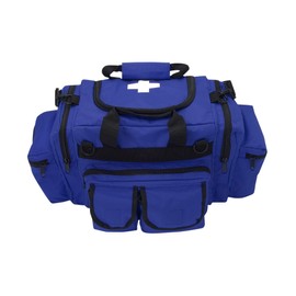 ASA Techmed First Aid Responder EMS Emergency Medical Trauma Bag Deluxe (Blue)