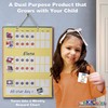 SchKIDules Home-Themed Magnetic Visual Schedule & Reward Chart w/129 Colorful