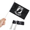 Anley Pow Mia Mini Flag 12 Pack - Hand Held