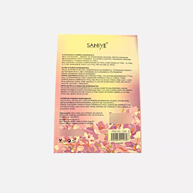 Saniye Paleta De Maquillaje Sweet Dreams Saniye