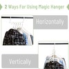 Mr. Pen- Space Saving Hangers for Clothes, 20 pcs, White,