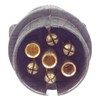 APUK 10x Trailer 7 Pin Plug 12V Male Replacement for
