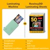 50 Pack Self Adhesive Laminating Sheets, 9 X 12 Inch,