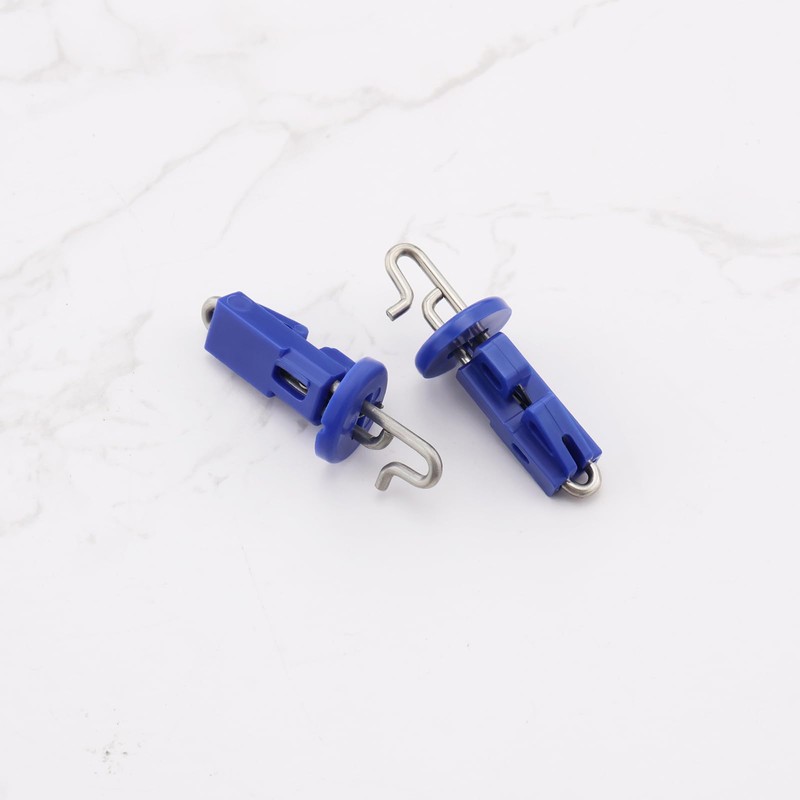 VGOL 20Pcs Stainless Steel Bait Release Clip Umbrella Style Sea
