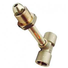 3 Way T Tee Connector Propane Lpg POL for Gas Bottle Pig Tail Hose AR/R132