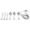 Stylish Tableware Storage Holder Rack Stainless Steel Fork Spoon Kitchen