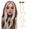 2 x Clip-In Hair Extension Highlights Streaks, Colourful Hair Highlights