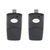 2 Garage Door Remotes for Linear Multi-Code 3089 - Black