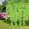 U'Artlines 36 Pack (Total 139 Feet) Artificial Fake Wisteria Vine