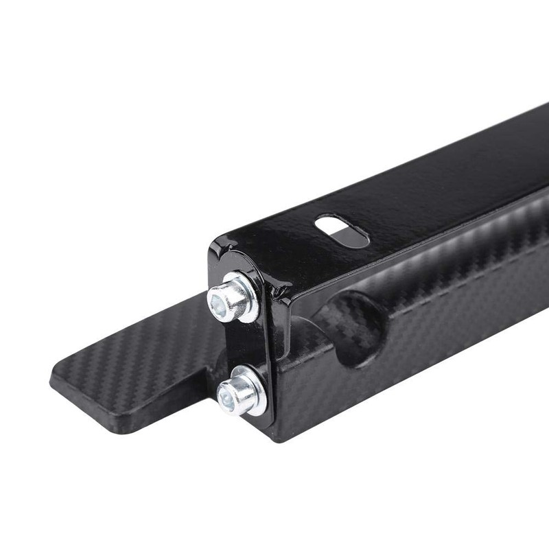 Adjustable License Plate Frame,Universal Adjustable Carbon Fiber Car License Plate