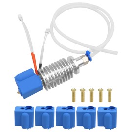 3D Printer Extruder Hotend Kit Fit for Anycubic Kobra Max, 3D Printer Assembled Hotend Print Head with 5 PCS Silicone Sock and 0.4mm Nozzle