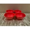 Tupperware New Set of 4 Legacy 400ml Bowls in Red