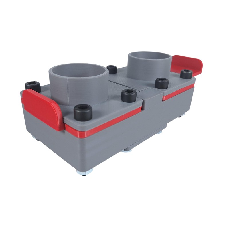 GENERISCH BlastGate DN 50 2/3 Way Valve for Extraction System,