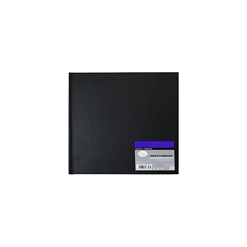 Daler Rowney A4 Plain Hardback Sketchbook Extra White 100g 110SH