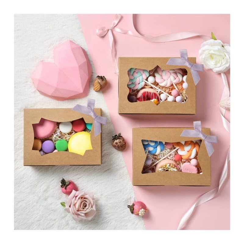 Meseey 100 Pcs Mini Lavenda Purple Satin Ribbon Bows with