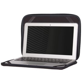 Inntzone Laptop Sleeve 16 Inch Foldable Slim Case Lightweight Bag Notebook Computer Carrying Flip Cover (Blue)