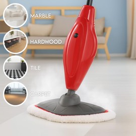 Hildbrandt Clean Co. 5 Steam Pocket Mop Pads Compatible Micro Fiber Replacement Pad for Dirt Devil AD50000 PD20000 PD20000B