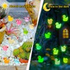 GWAHSA 240pcs Luminous Mini Resin Ducks, Tiny Duck Bulk Glow