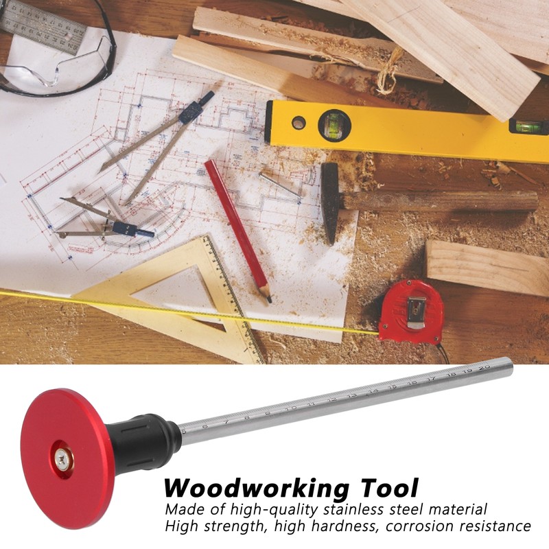 Wood Scribe Mortise Gauge Marking with Knob High Strength Sturdy