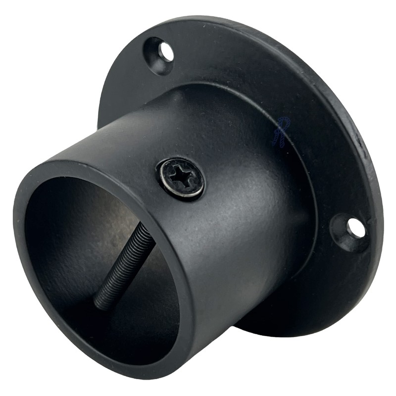 24mm Black Decking Rope Cup End Decking Rope Post Fitting