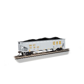 Bachmann Trains - 40' Quad Hopper Car - CSX® #141944 (Gray & Yellow) - HO Scale