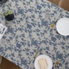 Anaado Cotton Linen Square Table Cloth for Dining Table, Table