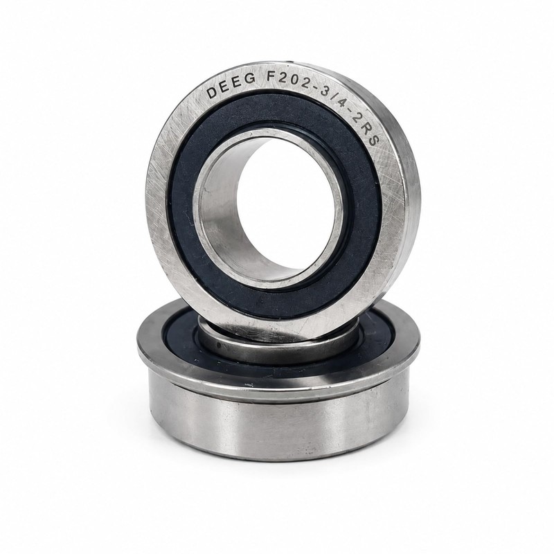 DEEG Flange Ball Bearing ID 3/4" x OD 1-3/8" for