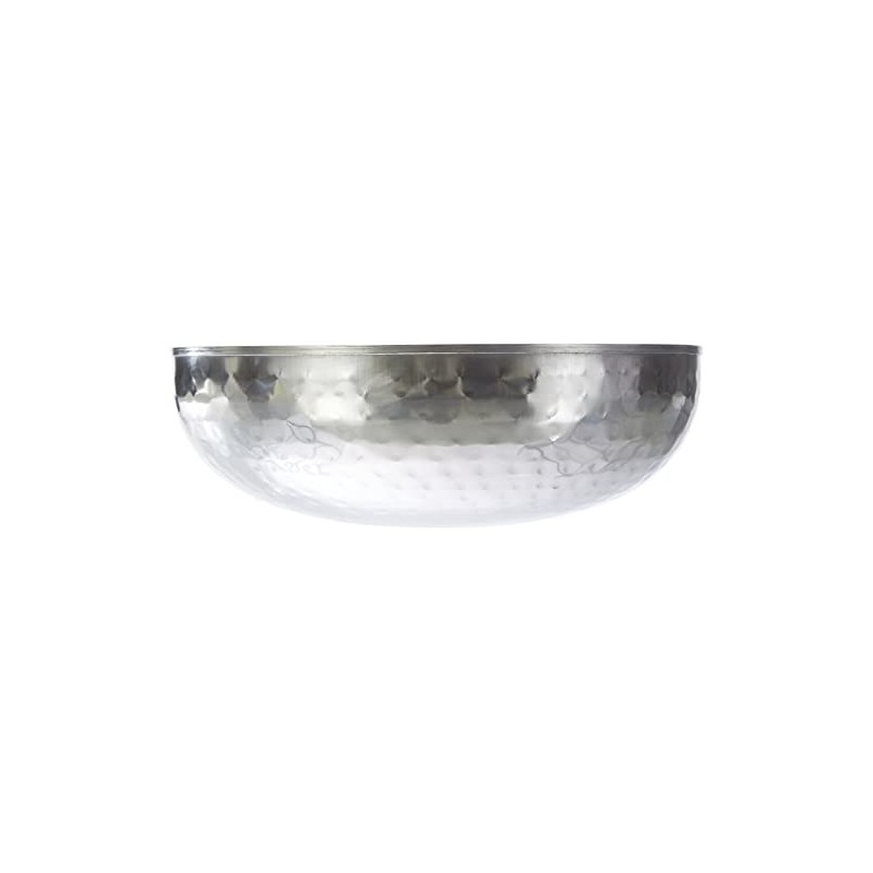 Equinox 511023 Salad Bowl Hammered Stainless Steel Diameter 25 cm