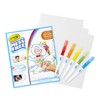 Crayola Color Wonder Paintbrush Pens & Paper, Mess Free Coloring
