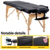 BestMassage Massage Bed Portable Massage Table 24 inch Wide Lash