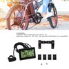 LCD3U Electric Bike LCD Display Meter ABS SM Head Electric