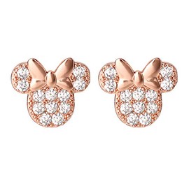 Minnie Mouse Small Bow Earrings