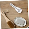 SAFIGLE 2pcs Clear Razor Protector Case Travel Container Manual Razor