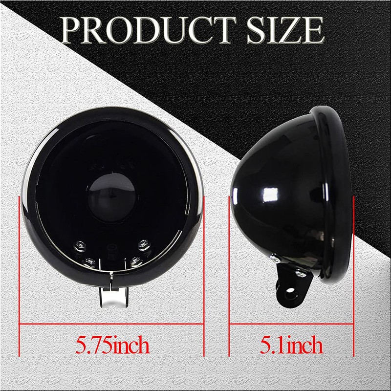 SKUNTUANG - cubeta de montaje de faros LED para motocicleta,