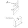 Prime-Line R 7132 Steel Bracket Drawer Track Roller with Plastic