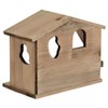 Wood Nativity Stable - Small 8.6 Inches