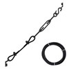 4 Packs Alloy Steel Supporting Anti-Sag Gate Cable Kits for