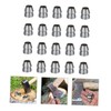BESPORTBLE 4sets Round Wedge Wedges Camping for Chopping Round Handle