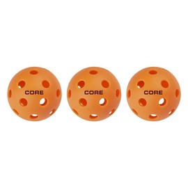CORE - Indoor Orange 26 Hole Pickleballs - Choose Quantity: 12 CORE Pickleballs